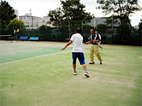 久宝寺緑地ソフトテニススクール　第１回開催