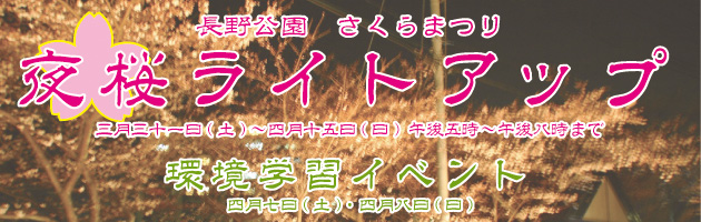 長野公園のさくらまつり