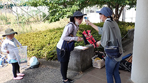 Family Nature Program 2020 飛鳥川での魚とり観察会②