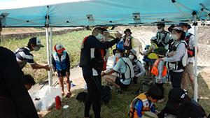 Family Nature Program 2020 飛鳥川での魚とり観察会②