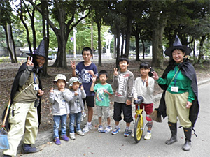 久宝寺緑地のハロウィンイベント