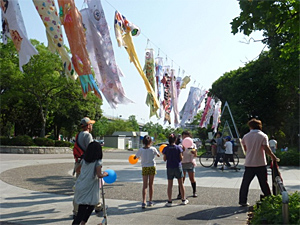5月5日（日）「こいのぼり祭り」が開催