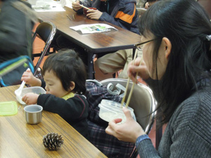 レッツ久宝探検隊「七草がゆを食べよう」2月23日