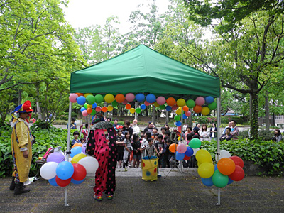 子どもの日イベント「みどりを感じてマジックタイム！」