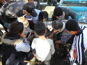 どび流し in 久宝寺緑地 北地区心字池 レポート