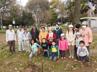 レッツ久宝探検隊「自然観察コーナー植樹」3月27日（日）