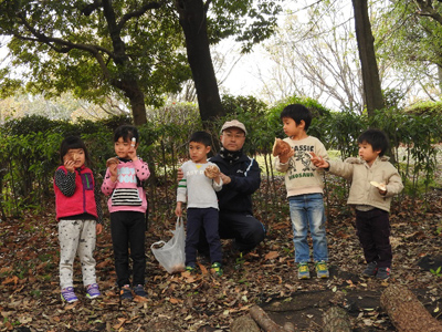 3月26日（日）レッツ久宝探検隊「シイタケの菌打ち」