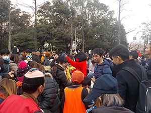 久宝寺緑地　節分祭 レポート