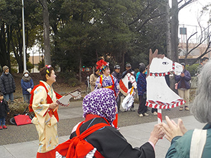 久宝寺緑地　節分祭 レポート