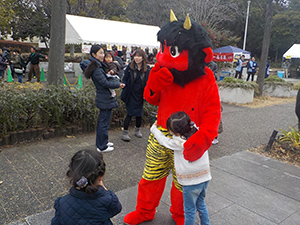 久宝寺緑地　節分祭 レポート