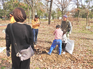 2月24日（日）『レッツ久宝探検隊』植樹活動