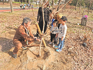 2月24日（日）『レッツ久宝探検隊』植樹活動