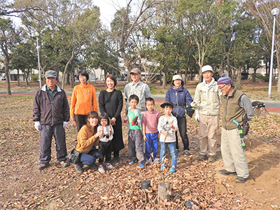 2月24日（日）『レッツ久宝探検隊』植樹活動