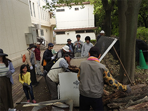 レッツ久宝探検隊 自然学習ゾーン再生プロジェクト2019年4月28日（日）