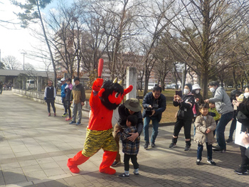 赤鬼さん名演！子供が泣き出した