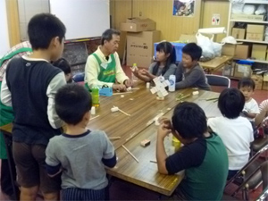 やんちゃクラブQFO「輪ゴムで遊ぼう」