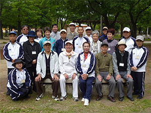 大阪ピンコロ・クラブ「うんどう教室（4月14日）」