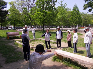 大阪ピンコロ・クラブ「うんどう教室（5月10日）」