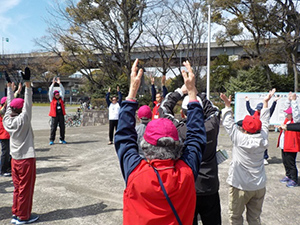 大阪ピンコロ・クラブ「うんどう習慣日（3月24日）」