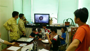 “駅前子ども教室"「顕微鏡で見てみよう!」&「マニアック生き物講座」