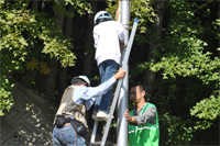 “鳥の巣箱設置会” “鳥の巣箱設置会”