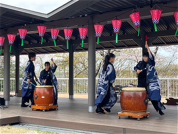 和太鼓演奏の模様