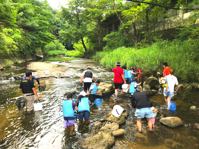 Family Nature Program～石川上流での魚とり～