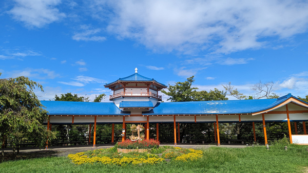 2023年（令和5）の長野公園回廊風展望休憩所
