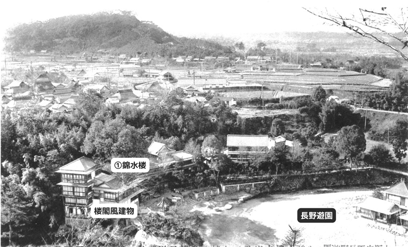 明治末期から大正時代の長野遊園(現長野公園)
