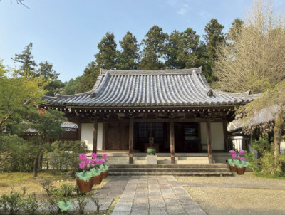 お寺の境内