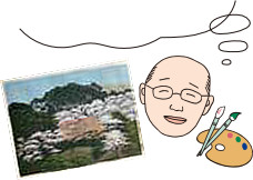 今号の表紙と長野公園所長 細川哲のイラスト