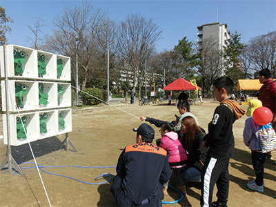 住之江区防災フェア×イザ！カエルキャラバン！in住之江公園