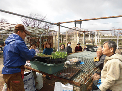 園芸教室「花の寺子屋」