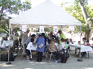 大阪府営住吉公園「楽しい自然工作」