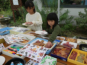 楽しい自然工作 レポート