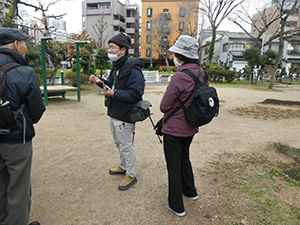 「住吉公園バードウオッチング」野鳥観察会