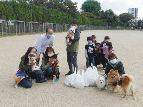 「わんわんおさんぽ塾 in 住吉公園」レポート