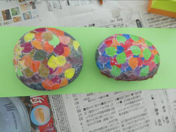 完成した作品