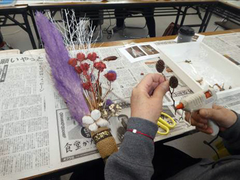 制作中の作品