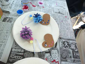 出来上がった作品