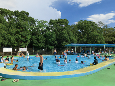 住之江公園プール今年も開催