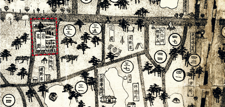 図2 大正初期の住吉公園